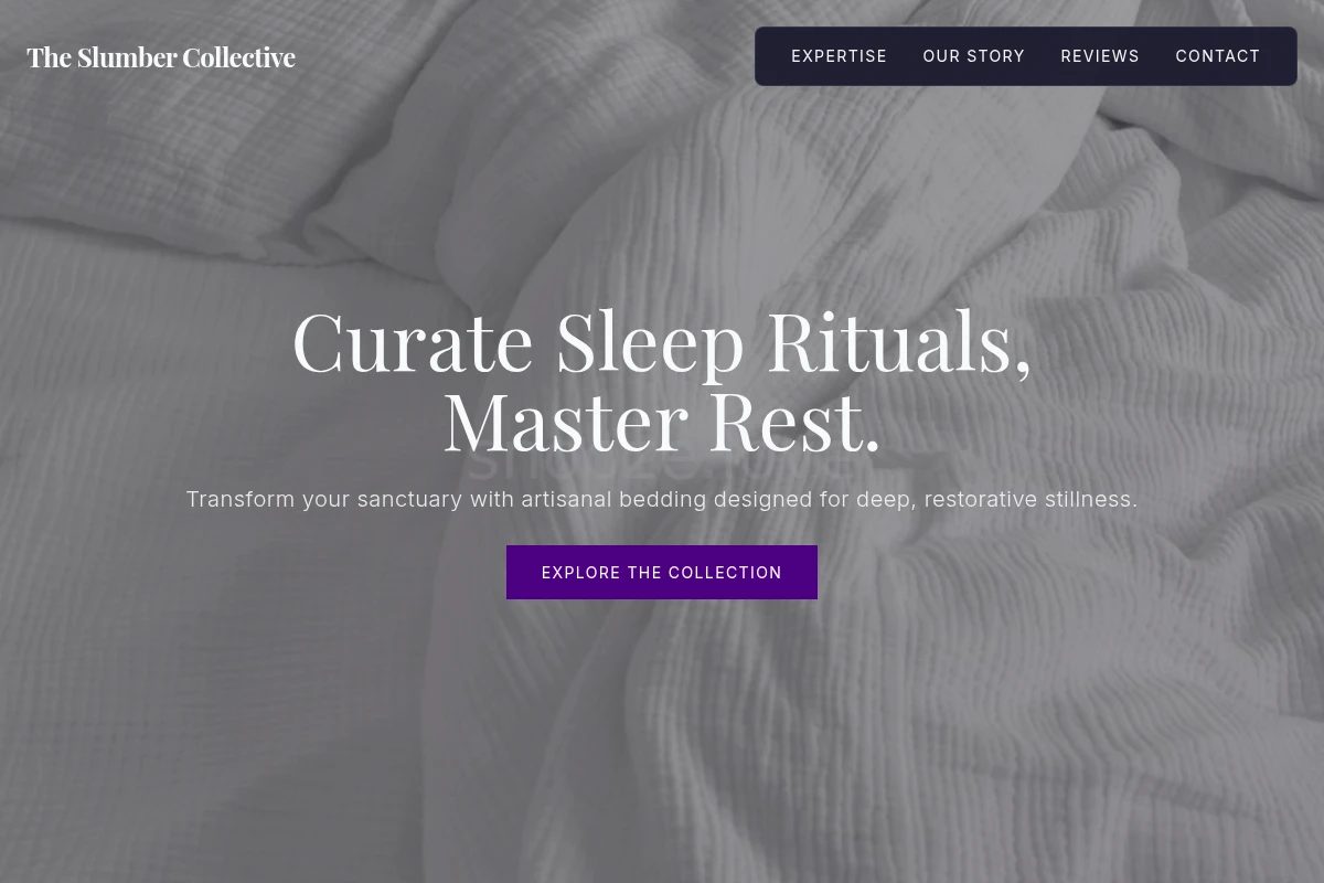 Stillness Bedding