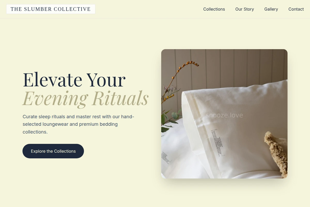 Loungewear Bedding