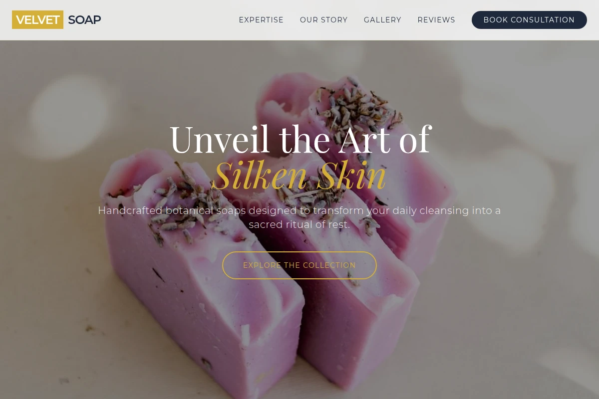 Velvet Handmade Soap