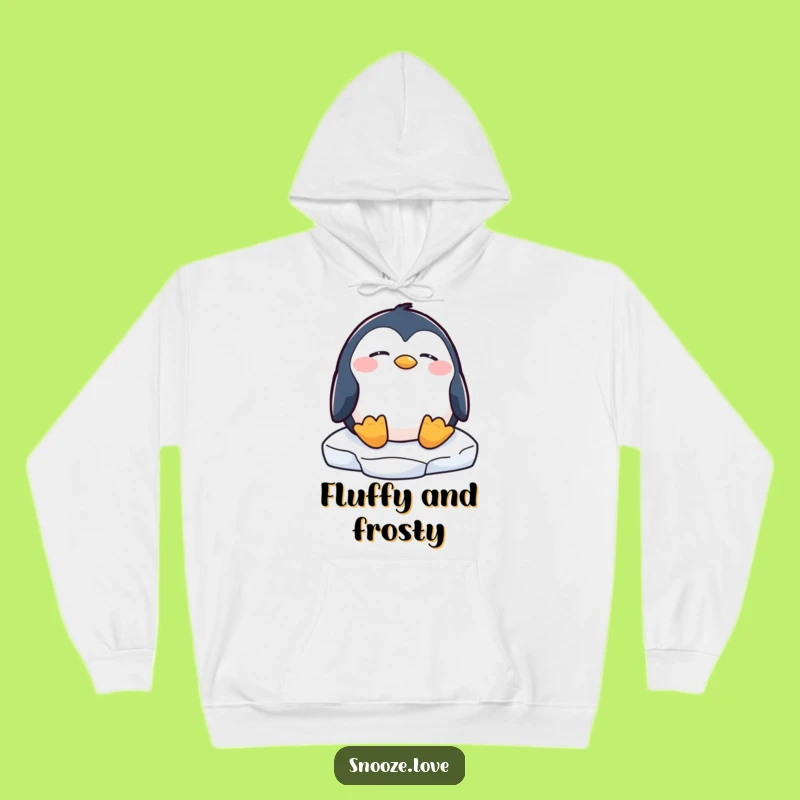 Cozy Penguin Nap Hoodie: Warmth and Funny Arctic Comfort Funny Gift