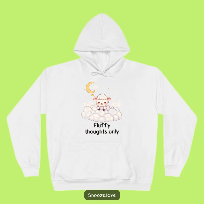 Cozy Sheep Dream Hoodie: Warm Hugs of Fluffy Fun Funny Gift